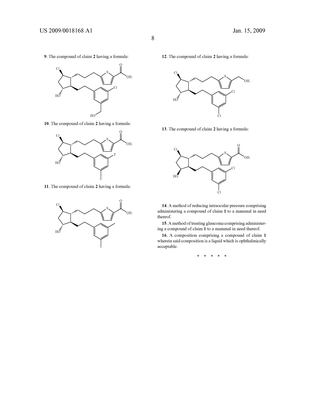 THERAPEUTIC SUBSTITUTED CHLOROCYCLOPENTANOLS - diagram, schematic, and image 09