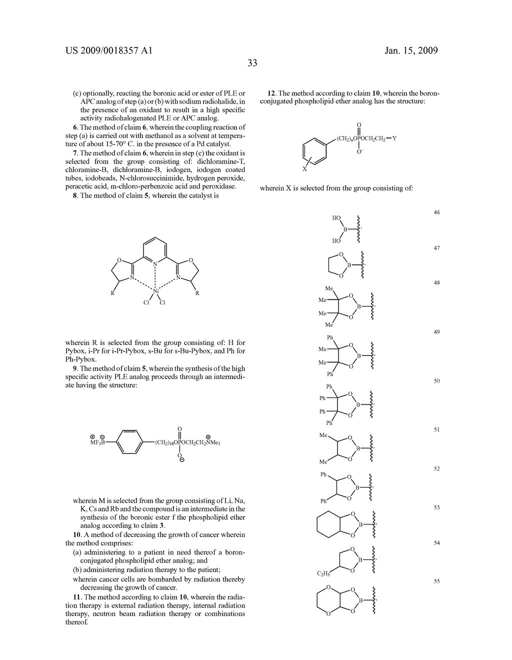 Compositions of phospholipid ether boronic acids and esters and methods for their synthesis and use - diagram, schematic, and image 41