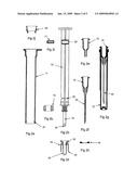 SINGLE USE SAFETY SYRINGE HAVING A RETRACTABLE NEEDLE diagram and image