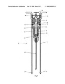 SINGLE USE SAFETY SYRINGE HAVING A RETRACTABLE NEEDLE diagram and image