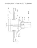 Tearaway Sheath Assembly with Hemostasis Valve diagram and image