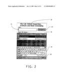 Method for vehicle repair estimate and scheduling diagram and image