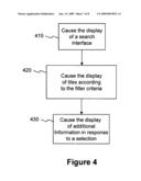 Interface for visually searching and navigating objects diagram and image