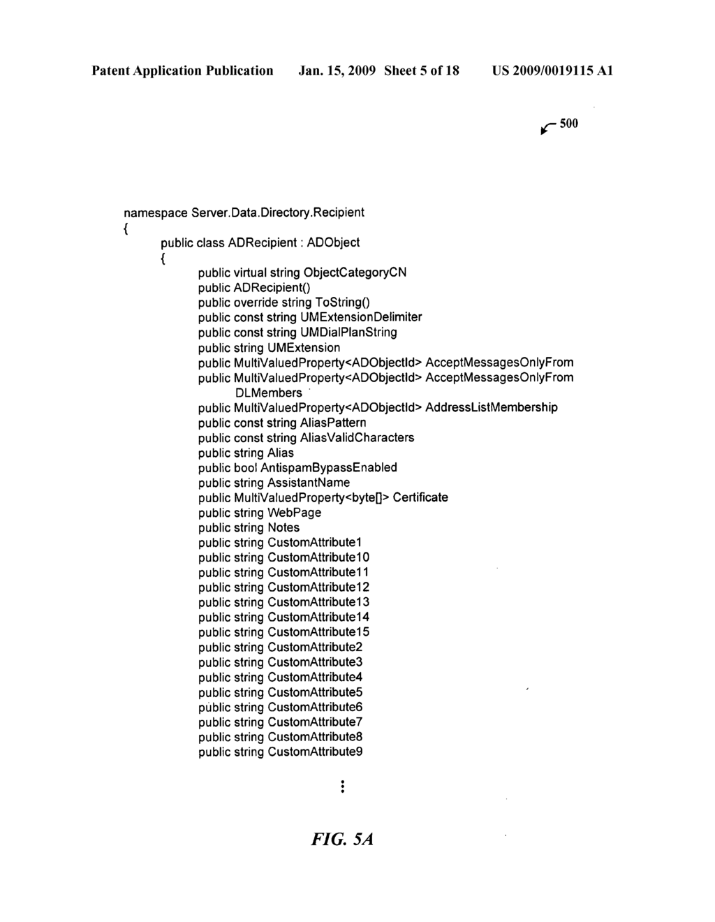 Communications server objects for configuration information access - diagram, schematic, and image 06