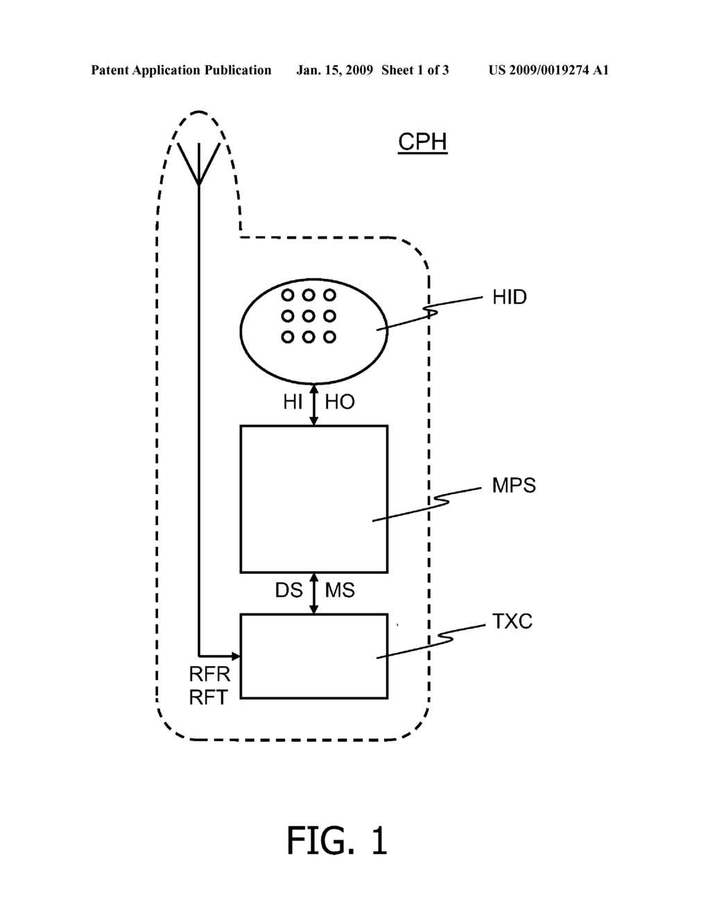 DATA PROCESSING ARRANGEMENT COMPRISING A RESET FACILITY - diagram, schematic, and image 02