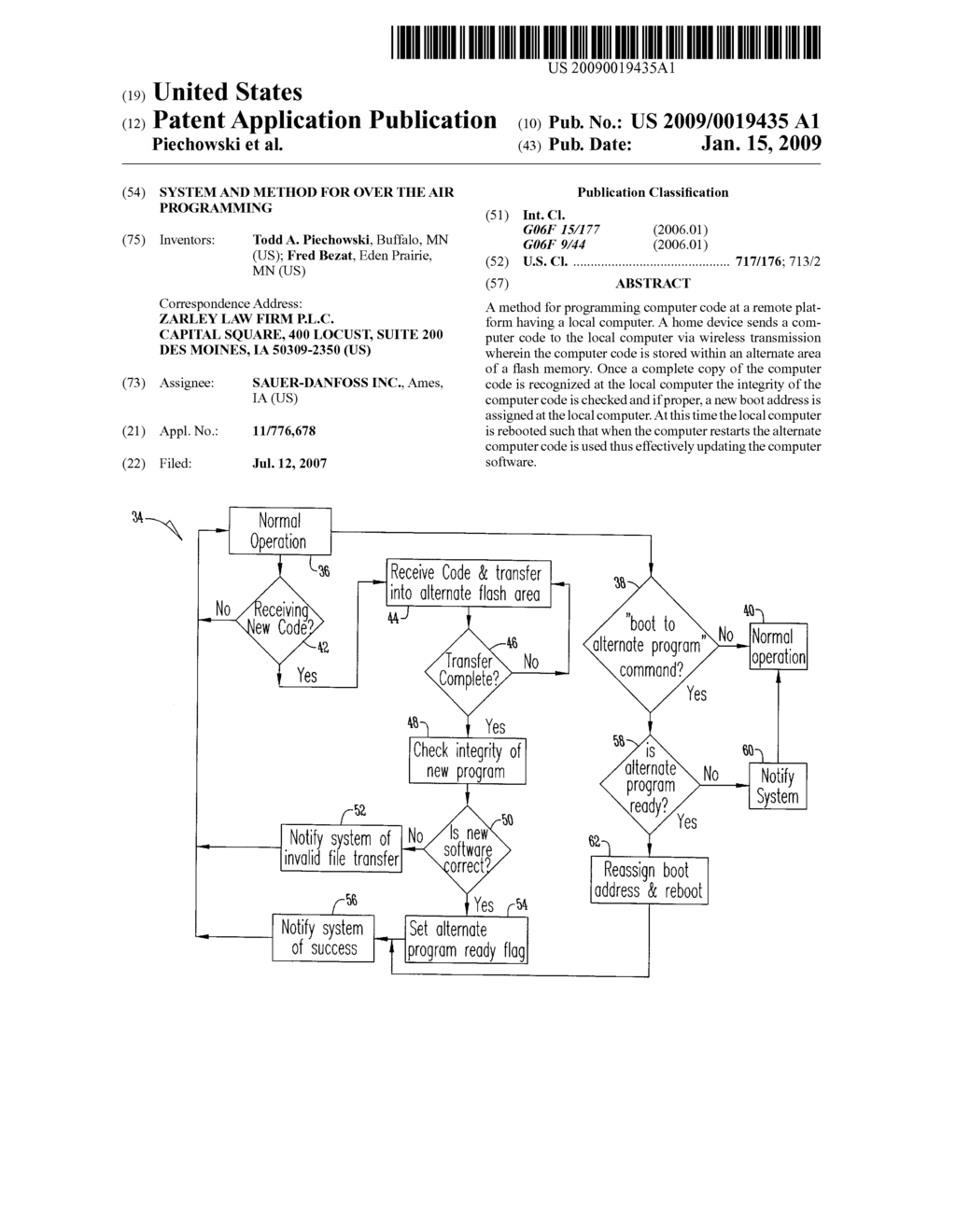 SYSTEM AND METHOD FOR OVER THE AIR PROGRAMMING - diagram, schematic, and image 01