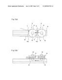 Monofilament Line Straightening Device, and Monofilament Line Straightening Method diagram and image