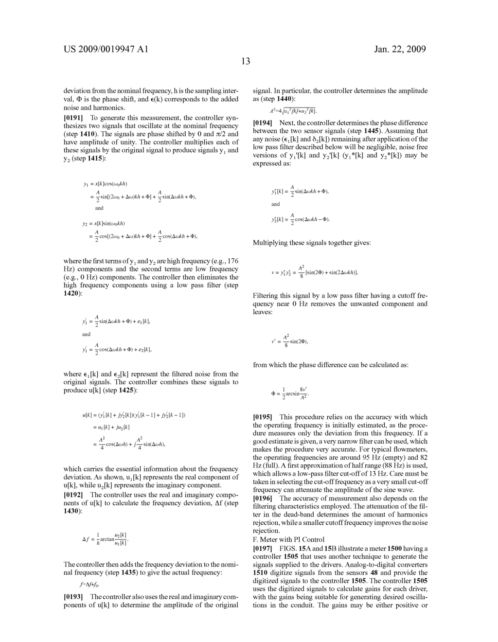 Correcting for Two-Phase Flow in a Digital Flowmeter - diagram, schematic, and image 98