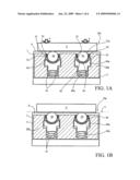 RETRACTABLE ANTIFRICTION BEARINGS DEVICE FOR A LOADING BED AND LOADING BED EQUIPPED WITH SUCH A DEVICE diagram and image