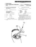 Kit for making up the eyelashes, including an applicator device with a heater diagram and image