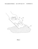 UMBRELLA HOLDER AND SHOVEL COMBINATION diagram and image