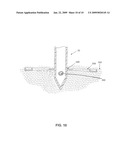 UMBRELLA HOLDER AND SHOVEL COMBINATION diagram and image