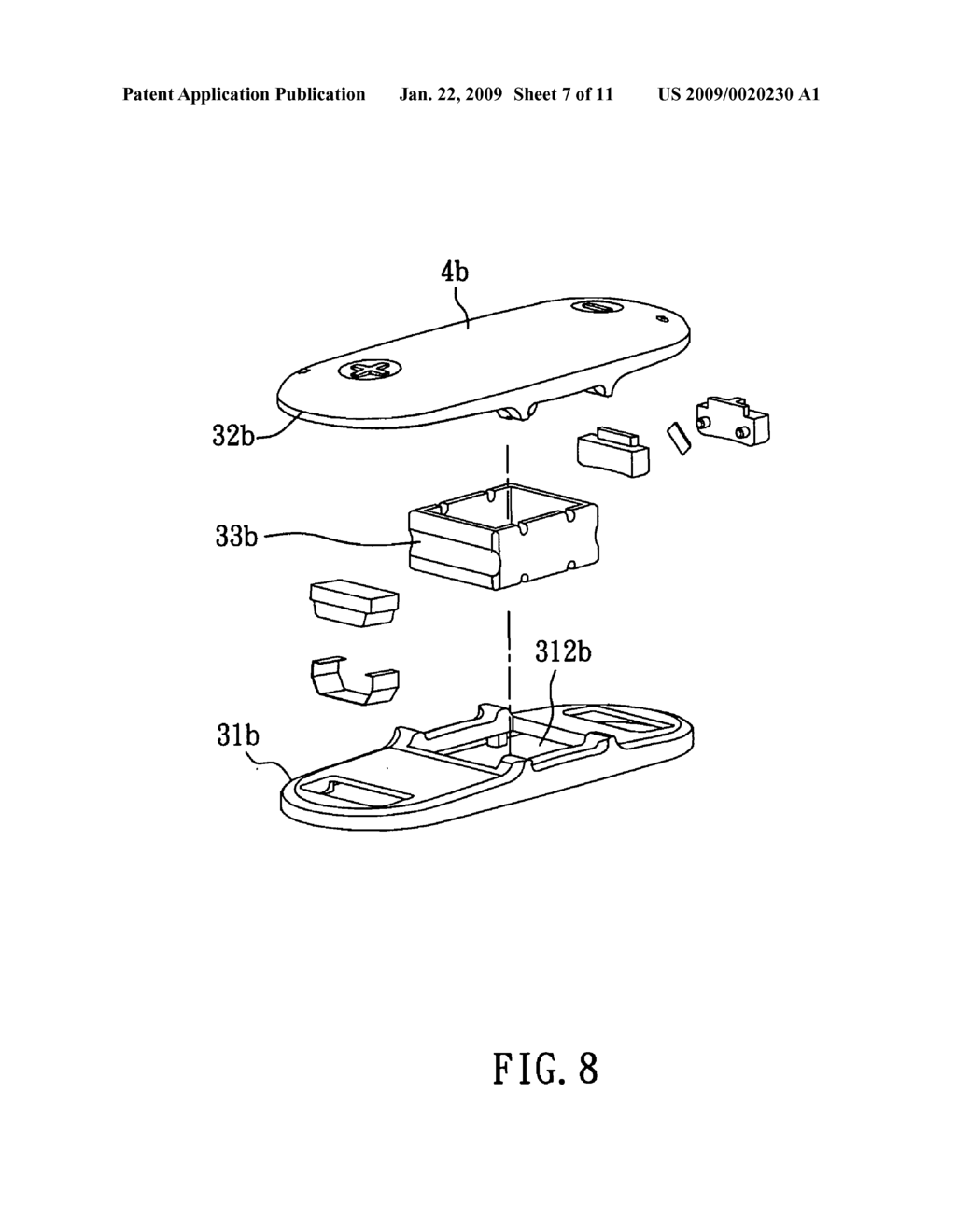 Hand-held electric sealer with dual heads - diagram, schematic, and image 08