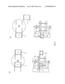 Method of changing a match plate in a flaskless molding apparatus for an upper mold and a lower mold diagram and image