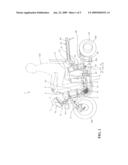 ELECTRIC-MOTOR THREE-WHEELED VEHICLE diagram and image