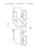 Construction machine, as well as clutch for switching the power flow diagram and image