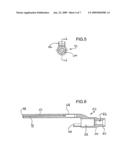 Actuator pin guide for a fastener driving tool diagram and image