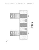 SELF-ALIGNED STRUCTURE AND METHOD FOR CONFINING A MELTING POINT IN A RESISTOR RANDOM ACCESS MEMORY diagram and image