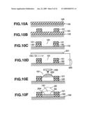 Method of forming thin film patterning substrate including formation of banks diagram and image