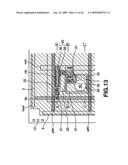 Method of forming thin film patterning substrate including formation of banks diagram and image