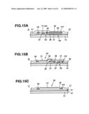 Method of forming thin film patterning substrate including formation of banks diagram and image