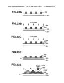 Method of forming thin film patterning substrate including formation of banks diagram and image