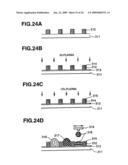 Method of forming thin film patterning substrate including formation of banks diagram and image