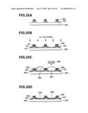 Method of forming thin film patterning substrate including formation of banks diagram and image