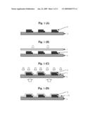 Method of preparing a sealed light-emitting diode chip diagram and image