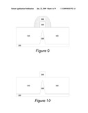 ISOLATED TRI-GATE TRANSISTOR FABRICATED ON BULK SUBSTRATE diagram and image