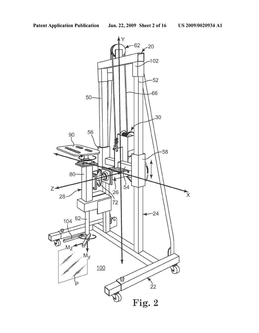 EQUIPMENT HANDLING APPARATUS AND SYSTEM - diagram, schematic, and image 03