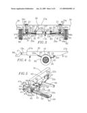 Towable wheeled vehicle having a steering axle diagram and image