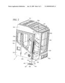 Retractable Step for Cab of Mobile Machine diagram and image