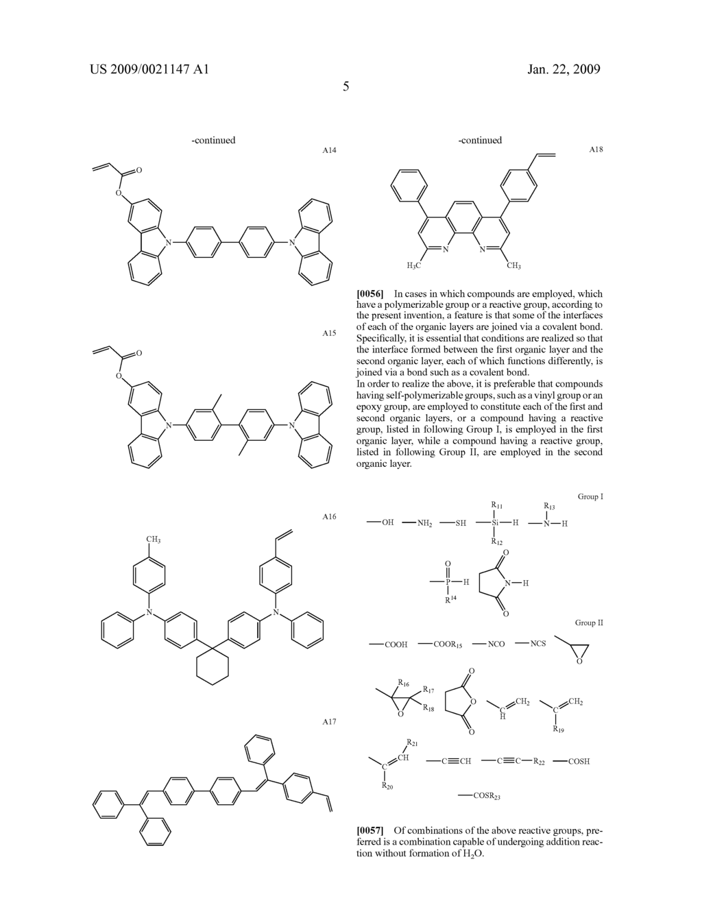 ORGANIC ELECTROLUMINESCENCE ELEMENT, DISPLAY DEVICE AND LIGHTING DEVICE - diagram, schematic, and image 10