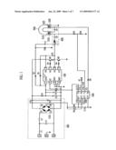 Diagnosis circuit apparatus and lamp ballast circuit using the same diagram and image