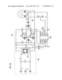 Diagnosis circuit apparatus and lamp ballast circuit using the same diagram and image