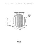 Variably dimensioned capacitance sensor elements diagram and image