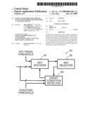 System and method for verifying entry of keystrokes received from a capacitive keypad diagram and image