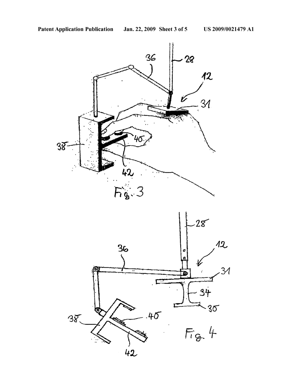 Device for Extracting Data by Hand Movement - diagram, schematic, and image 04