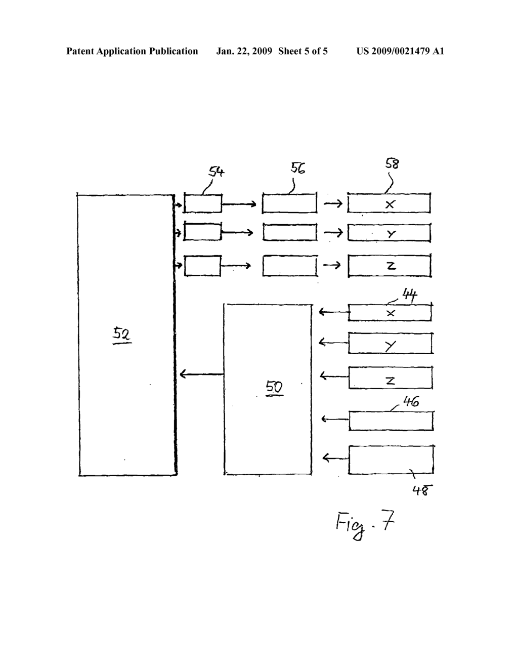 Device for Extracting Data by Hand Movement - diagram, schematic, and image 06