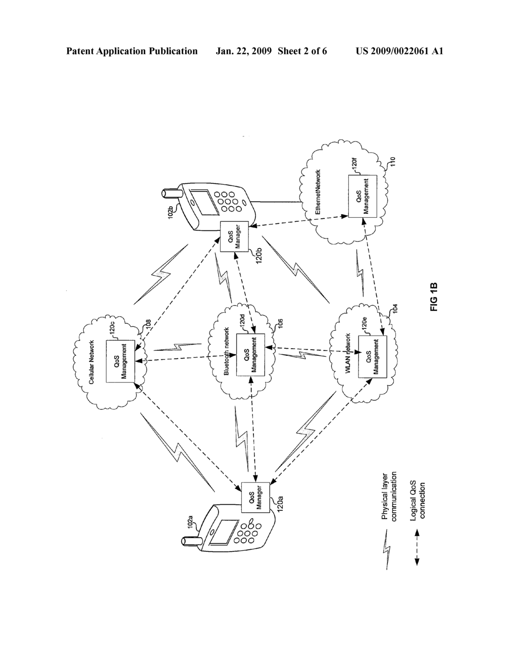 METHOD AND SYSTEM FOR QUALITY OF SERVICE MANAGEMENT IN A MULTI-STANDARD MESH OF NETWORKS - diagram, schematic, and image 03
