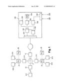 Telecommunication method by a control message diagram and image