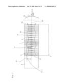 Optical device, and production method for photonic crystal slab diagram and image