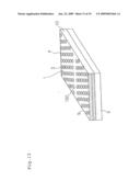 Optical device, and production method for photonic crystal slab diagram and image