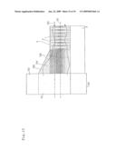 Optical device, and production method for photonic crystal slab diagram and image