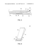 Wear-proof structure for a flexible circuit in an optical disk drive diagram and image