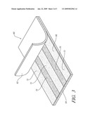 Tailored core laminated sheet metal diagram and image