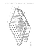 Tailored core laminated sheet metal diagram and image