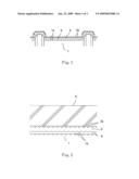 Reinforcing bar material coated with high adhesion anticorrosion film and method of producing the same diagram and image