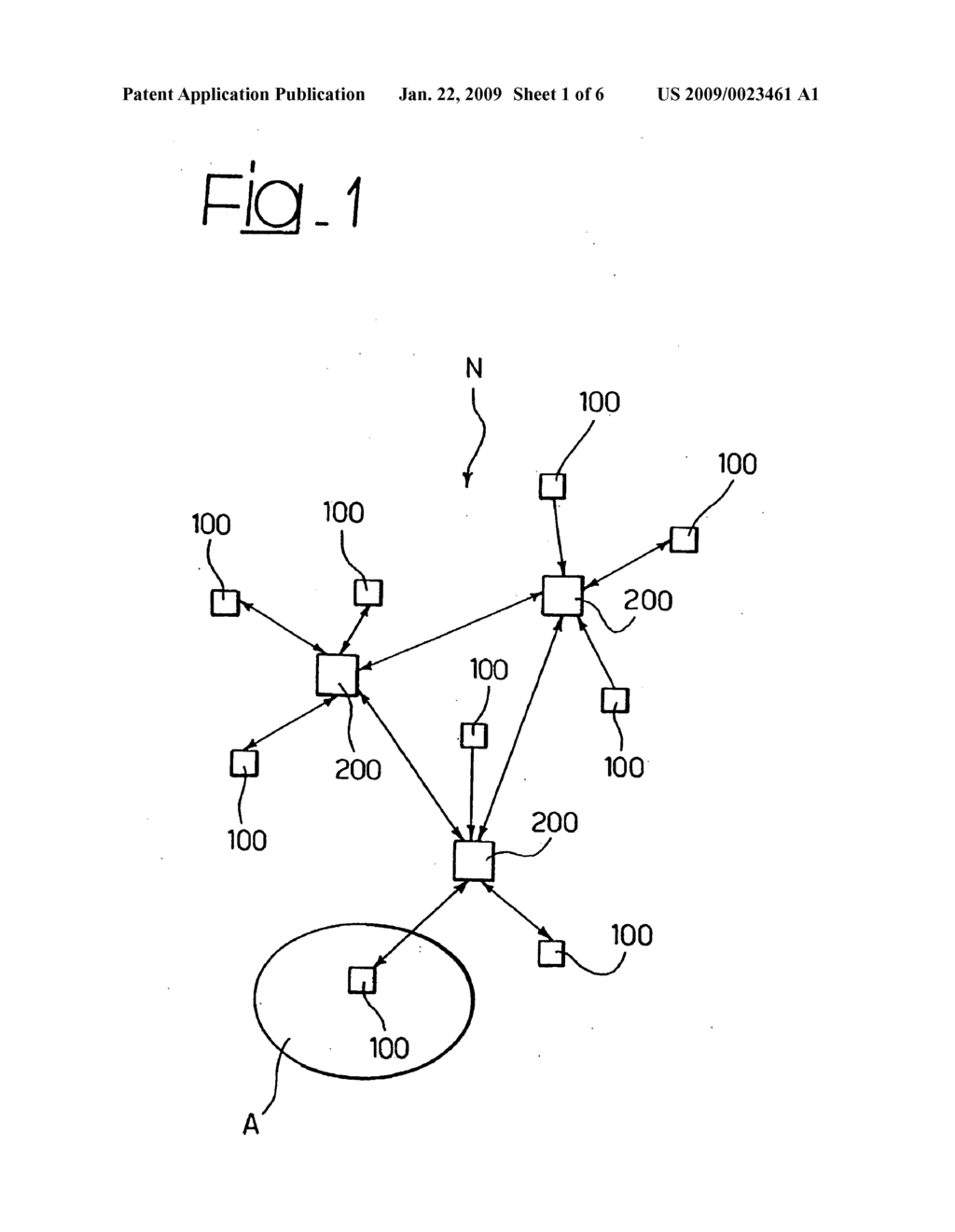 Method and system for determining whether a terminal belongs to a target space in a communication network, related network and computer program product - diagram, schematic, and image 02